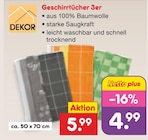 Geschirrtücher von DEKOR für 4,99 € bei Netto Marken-Discount im Angebot Geschirrtücher von DEKOR im aktuellen Netto Marken-Discount Prospekt