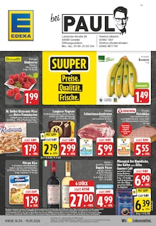 Aktueller EDEKA Prospekt (Büren, 28 Seiten zum blättern EDEKA Prospekt Aktuelle Angebote mit 28 Seiten