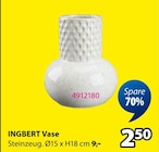 INGBERT Vase im aktuellen JYSK Prospekt für 2,50 €