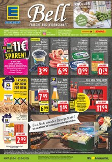 Coca Cola im EDEKA Prospekt "Aktuelle Angebote" mit 28 Seiten (Bornheim)