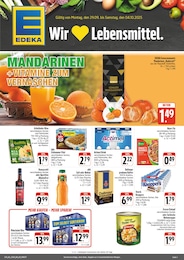 EDEKA Prospekt für Rauhenebrach: "Wir lieben Lebensmittel!", 4 Seiten, 29.09.2025 - 04.10.2025