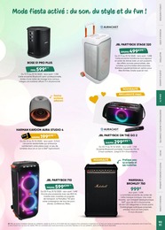Prix et réduction Enceinte lumineuse dans le prospectus Fnac en cours Offre Enceinte lumineuse dans le catalogue Fnac du moment à la page 91