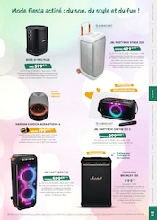 Promos Enceinte lumineuse dans le catalogue "UN NOËL AUX MILLE SURPRISES" de Fnac à la page 91 Promos Enceinte lumineuse dans le catalogue "UN NOËL AUX MILLE SURPRISES" de Fnac à la page 91