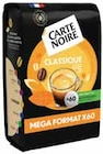 DOSETTES DE CAFÉ CLASSIQUE N°5 - CARTE NOIRE dans le catalogue Intermarché