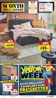 Farbe im Sconto SB Prospekt "YELLOW WEEK" mit 8 Seiten (Paderborn)