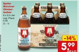 Münchner Oktoberfestbier im Angebot bei Netto Marken-Discount in Schwabach Münchner Oktoberfestbier Angebote von Spaten bei Netto Marken-Discount Schwabach für 5,99 €