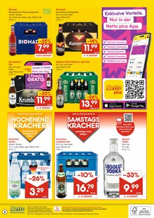 Krombacher im Netto Marken-Discount Prospekt "DER ORT, AN DEM DU IMMER AUSGEZEICHNETE PREISE FINDEST." mit 2 Seiten (Weiden (Oberpfalz))