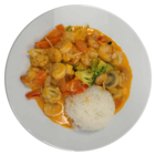 Gelbes Thai Curry (mild) mit Garnelen im Angebot bei E center in Dreieich Gelbes Thai Curry (mild) mit Garnelen Angebote bei E center Dreieich für 13,90 €
