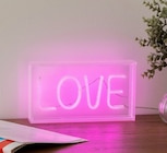 Lampe LED à poser Love en promo chez Maxi Bazar Lampe LED à poser Love dans le catalogue Maxi Bazar