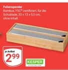 Folienspender im Angebot bei GLOBUS in Halle Folienspender Angebote von Kesper bei GLOBUS Halle für 2,99 €