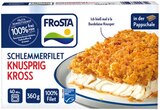 Schlemmerfilet Knusprig Kross oder Backofen Fisch Knusprig Kross Angebote von Frosta bei REWE Germering für 27,79 €