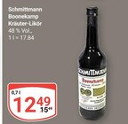 Aktuelles Boonekamp Kräuter-Likör Angebot bei GLOBUS in Duisburg ab 12,49 €