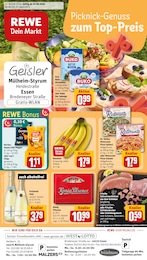 REWE Prospekt für Essen mit 31 Seiten Der aktuelle REWE Prospekt "Dein Markt" mit Seiten (Essen)