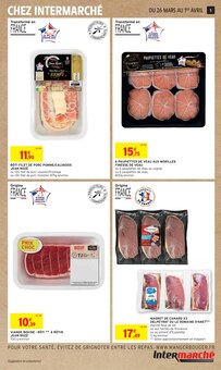 Promo Filet de porc dans le catalogue Intermarché du moment à la page 5