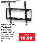 Aktuelle Fernseher Angebote bei Kaufland in Albstadt Aktuelles TV-Wandhalterung »WM 2452« Angebot bei Kaufland in Albstadt ab 19,99 €