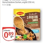 Für Genießer Sauce Angebote von Maggi bei GLOBUS Wolfenbüttel für 0,89 €