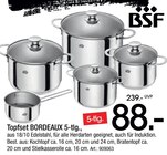 Topfset BORDEAUX 5-tlg. im Angebot bei Zurbrüggen in Wilhelmshaven Topfset BORDEAUX 5-tlg. Angebote von BSF bei Zurbrüggen Wilhelmshaven für 88,00 €
