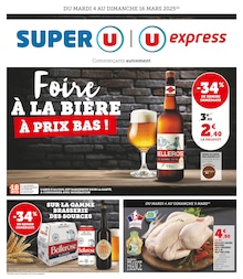 Offre Bière blonde dans le catalogue U Express du moment à la page 1