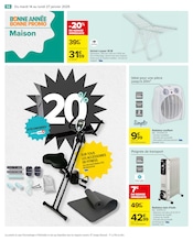 Radiateur Électrique Angebote im Prospekt "BONNE ANNÉE BONNE PROMO" von Carrefour auf Seite 58