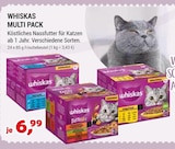 Multi Pack Angebote von Whiskas bei Zookauf Leverkusen für 6,99 €