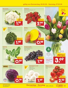 Blumen im Netto Marken-Discount Prospekt "Aktuelle Angebote" mit 54 Seiten (Bremen)