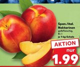 Aktuelles Span./ital. Nektarinen Angebot bei Kaufland in Frankfurt (Main) ab 1,99 €