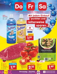 Rindfleisch im aktuellen Netto Marken-Discount Prospekt (Reutlingen) Rindfleisch im Netto Marken-Discount Prospekt "Aktuelle Angebote" mit 54 Seiten (Reutlingen)