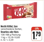 KitKat, Lion, Smarties oder Nuts bei nah und gut im Burglauer Prospekt für 1,79 €