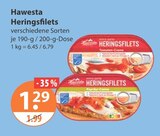 Heringsfilets Tomaten-Creme im V-Markt Prospekt Heringsfilets Tomaten-Creme von Hawesta im aktuellen V-Markt Prospekt für 1,29 €