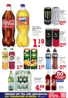 Coca Cola im E center Prospekt "Aktuelle Angebote" mit 50 Seiten (Mannheim)