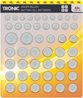 Piles bouton - TRONIC en promo chez Lidl Lyon à 4,89 €