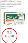 LINDA Bad Säckingen - OMEP HEXAL 20 mg magensaftresistente Hartkapseln Angebot im Prospekt OMEP HEXAL 20 mg magensaftresistente Hartkapseln bei LINDA im Bad Säckingen Prospekt für 8,50 €