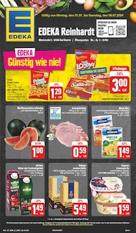 Aktueller EDEKA Prospekt "Wir lieben Lebensmittel!" Seite 1 von 52 Seiten für Bad Köstritz