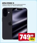 iPhone 16 im Angebot bei E center in Darmstadt iPhone 16 Angebote von Apple bei E center Darmstadt für 749,00 €