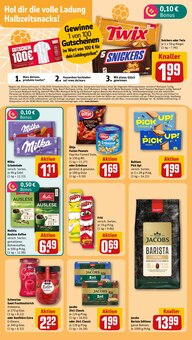Milka im aktuellen REWE Prospekt (Duisburg) Milka im REWE Prospekt "Dein Markt" mit 32 Seiten (Duisburg)