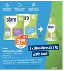 Multi Geschirrspültabs von Claro im aktuellen V-Markt Prospekt für 3,99 €