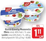EDEKA - Mozzarella Minis Angebot im Prospekt Mozzarella Minis bei EDEKA im Prospekt "" für 1,11 €