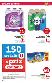 Eau Minérale Angebote im Prospekt "LES PRIX BAS SPÉCIAL PRODUITS U" von Hyper U Eau Minérale Angebote im Prospekt "LES PRIX BAS SPÉCIAL PRODUITS U" von Hyper U auf Seite 22