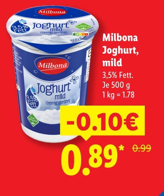 Joghurt mild