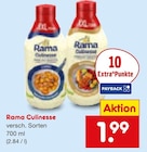 Culinesse im Angebot bei Netto Marken-Discount in Willich Culinesse Angebote von Rama bei Netto Marken-Discount Willich für 1,99 €
