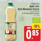 Apfel-Schorle von EDEKA Bio für 0,85 € bei EDEKA im Angebot Apfel-Schorle von EDEKA Bio im aktuellen EDEKA Prospekt