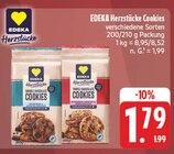 Double Chocolate Cookies Angebote von EDEKA Herzstücke bei EDEKA Freiberg für 1,79 €