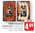 EDEKA - Käseknacker Angebot im Prospekt Käseknacker bei EDEKA im Prospekt "" für 4,49 €