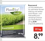 Rasensand von Plantiflor im aktuellen Hellweg Prospekt