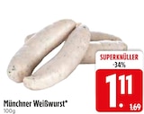 EDEKA - Münchner Weißwurst Angebot im Prospekt Münchner Weißwurst bei EDEKA im Prospekt "" für 1,11 €