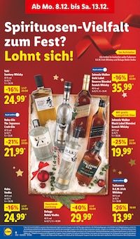 Vodka im Lidl Prospekt "LIDL LOHNT SICH" mit 72 Seiten (Mainz)