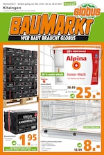 Globus-Baumarkt Prospekt für Würzburg mit 10 Seiten Globus-Baumarkt Prospekt für Würzburg: "WER BAUT BRAUCHT GLOBUS", 10 Seiten, 24.01.2021 - 30.01.2021