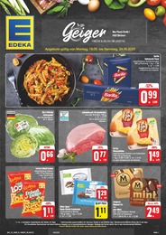 EDEKA Prospekt für Ingelfingen mit 28 Seiten EDEKA Prospekt für Ingelfingen: "Wir lieben Lebensmittel!", 28 Seiten, 19.05.2025 - 24.05.2025