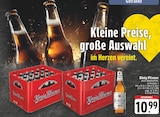 König Pilsener oder auch Alkoholfrei Angebote von König Pilsener bei E center Bielefeld für 10,99 €