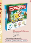 Pokémon - Monopoly - La Grande Récré Pokémon - Monopoly à 24,99 € dans le catalogue La Grande Récré